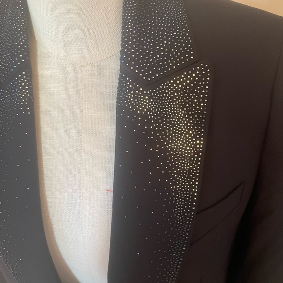 ZADIG & VOLTAIRE Lapel Rhinestone Embellished Jacket NWOT